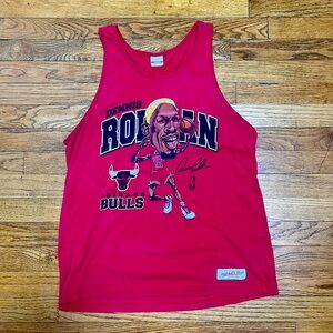 Vintage Mitchell & Ness Dennis Rodman Tank Top